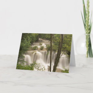 Tarjeta Tailandia, cascada de Huai Mae Khamin