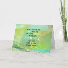 Tarjeta Tal vez las estrellas son nuestras queridas