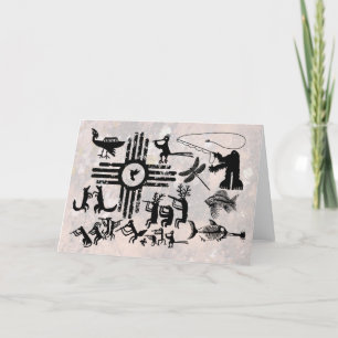 Tarjeta Talando Canyons Studio Art - Nuevo México