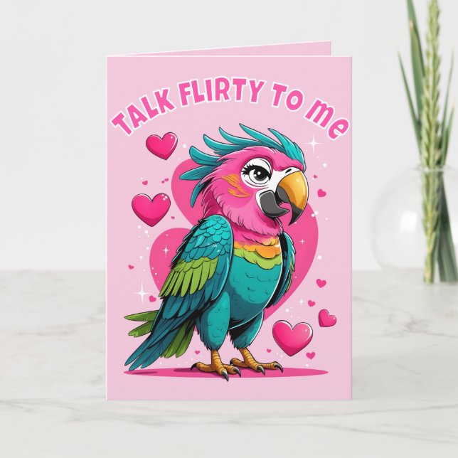Tarjeta Talk Flirty To Me Card (Anverso)