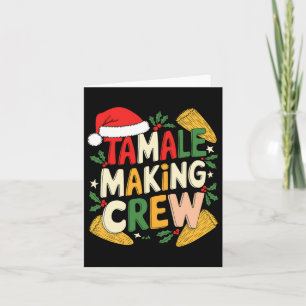 Tarjeta Tamale hace cocina a Navidades de tripulaciones
