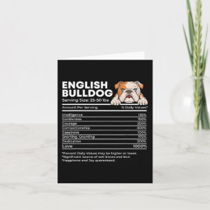 Tarjeta Tamaño de servicio de bulldog - Propietario de per