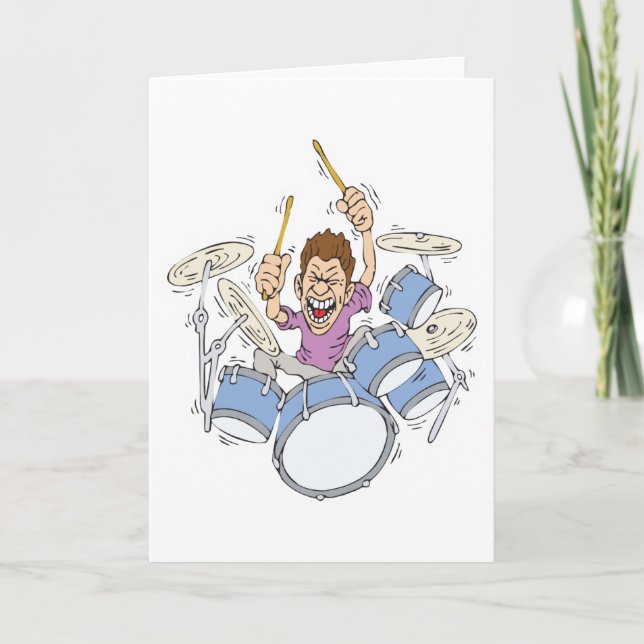 Tarjeta tamborilero (Anverso)