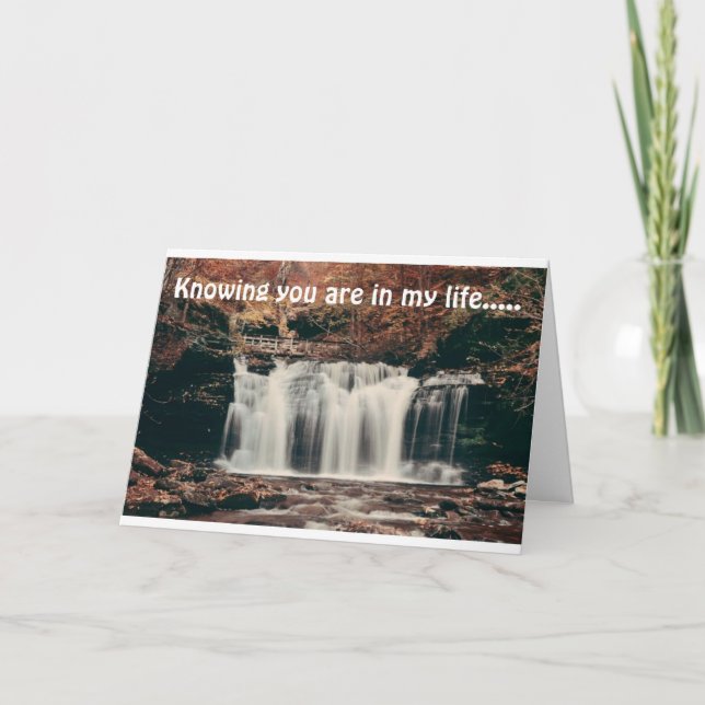 TARJETA *TAN AGRADECIDO* QUE ***** ESTÁN EN MI VIDA (Anverso)