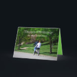 Tarjeta Tandem Bicycle Husband Happy Birday<br><div class="desc">Puedes personalizar esta tarjeta,  cambiar el texto y subir tus propias fotografías. "¡Feliz cumpleaños a mi maravilloso esposo! ¡Te seguiría a cualquier parte! Hacemos un gran equipo. ¡Te amo!"  Debajo está la misma tarjeta con un interior verde claro.  


com</div>