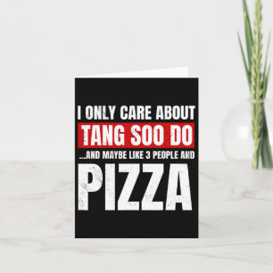Tarjeta Tang Soo Do Parring Martial Artitial Karate Master