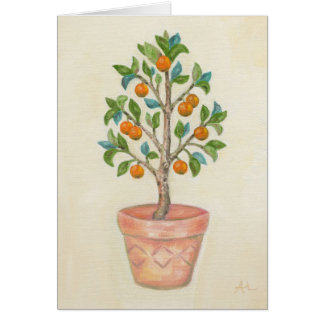 Tarjeta Tangerine Tree