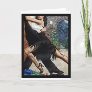 Tarjeta Tango del tulipán