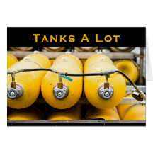 Tarjeta Tanks A Lot Scuba