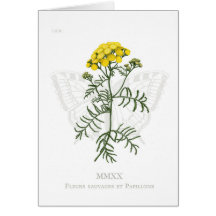 Tarjeta Tansy y Swallowtail
