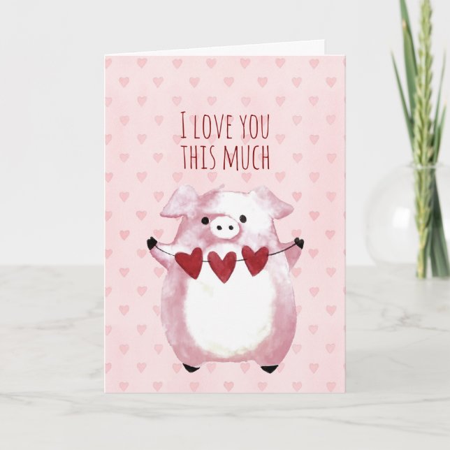 Tarjeta Tanto Amor (Anverso)