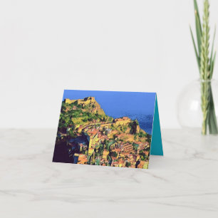 Tarjeta TAORMINA - Sicilia -