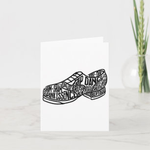 Tarjeta Tap Dance Teacher Tap Dancer Tap Dance Steps