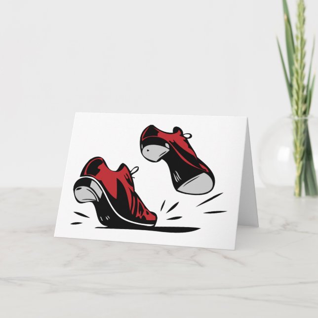 Tarjeta Tap Dancing Shoes (Anverso)