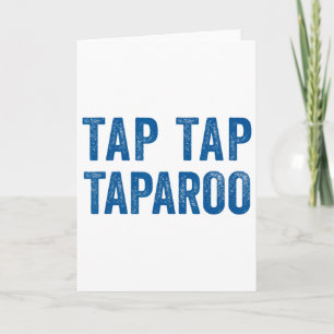 Tarjeta Tap Taparoo Hockey Cita Motivacional Hombres Mujer