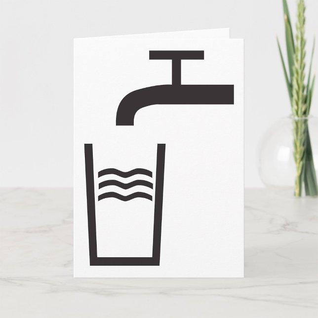 Tarjeta Tap Water Symbol (Subido por el creador)