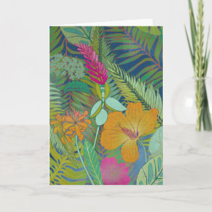 Tarjeta Tapiz tropical II