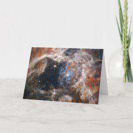Tarjeta Tarantula Nebula Imagen de JWST