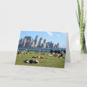 Tarjeta Tarde del domingo en Hoboken