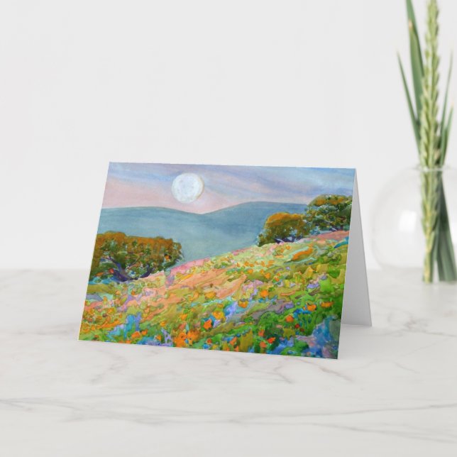 Tarjeta tarde del verano (Anverso)