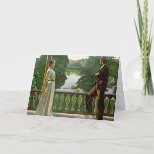 Tarjeta Tarde nórdica del verano, 1899-1900