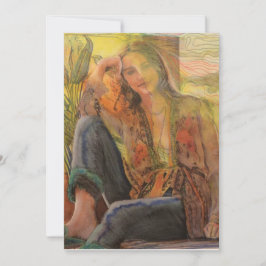 Tarjeta tarde perezosa