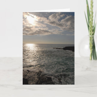 Tarjeta Tarde por la tarde en Waianae