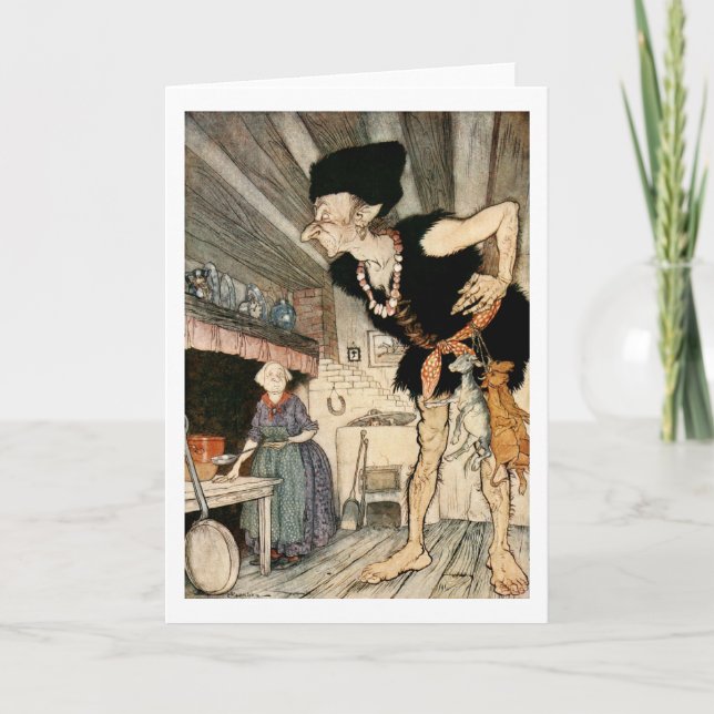 Tarjeta Tarifa-fi-FO-fum, huelo la sangre de un inglés (Anverso)