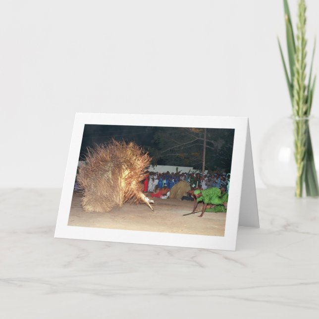 Tarjeta Tarjeta, "bailando en Home del presidente # 41" (Anverso)