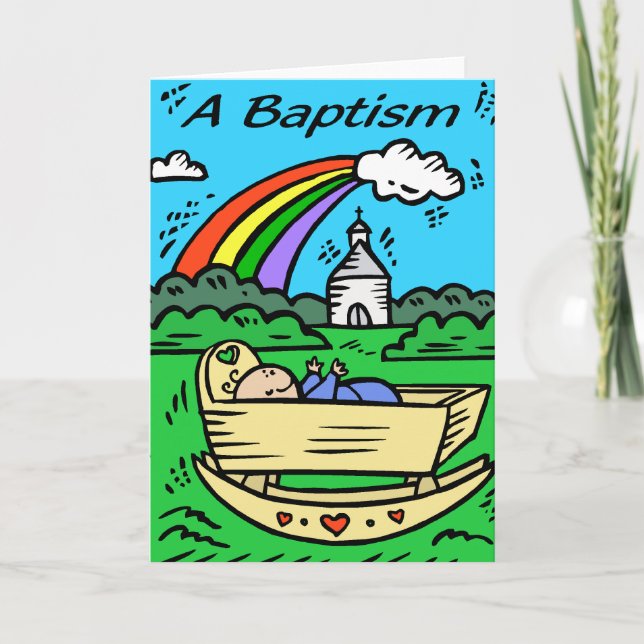 Tarjeta Tarjeta: "BAPTISM" (Anverso)
