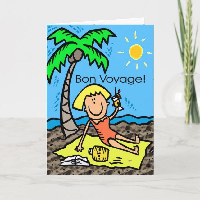Tarjeta Tarjeta: Bon Voyage (Anverso)