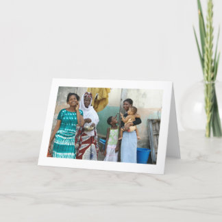 Tarjeta Tarjeta, "cinco chicas y mujeres "