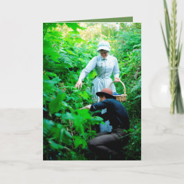 Tarjeta Tarjeta: cita alegre victoriana dentro