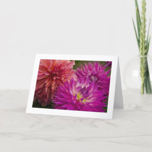 Tarjeta Tarjeta, Dahlia # 150