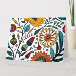 Tarjeta Tarjeta: Dazzling Daisy Delight