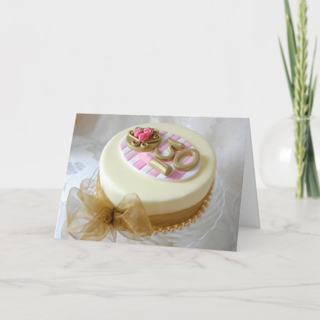 Tarjeta 'Tarjeta de cumpleaños número 30' (Anverso)