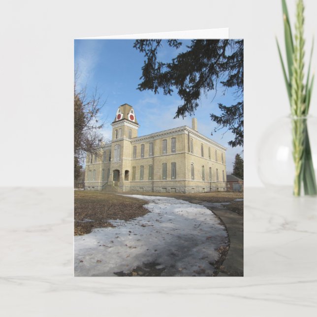 Tarjeta "Tarjeta de cumpleaños para el camino al Upper Blu (Anverso)