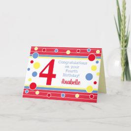 Tarjeta ¡Tarjeta de cumpleaños personalizada!