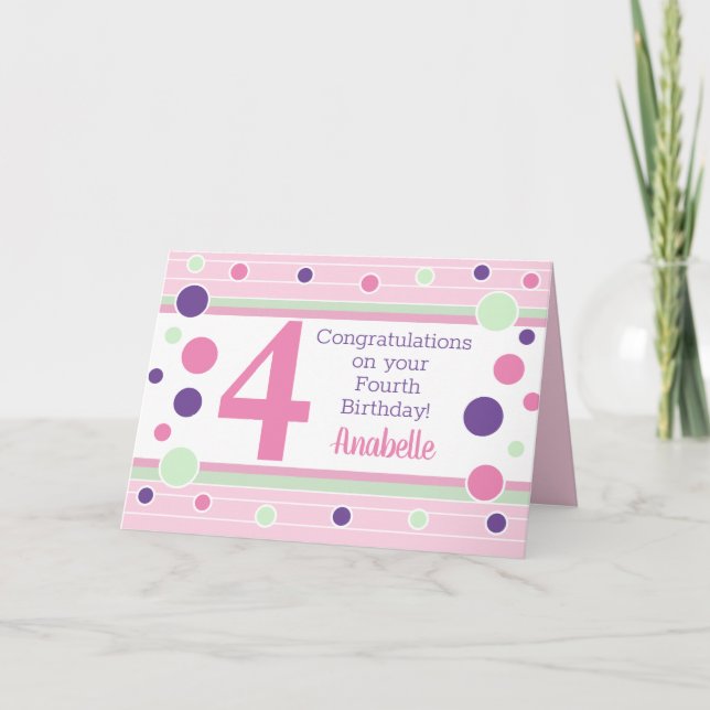 Tarjeta ¡Tarjeta de cumpleaños personalizada! (Anverso)