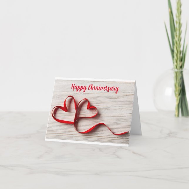 TARJETA "TARJETA DE DESEO DE ANIVERSARIO "LLENA DE AMOR" (Anverso)