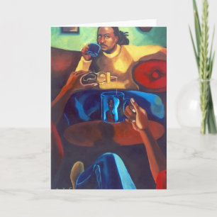 Tarjeta "Tarjeta de felicitación del espacio en blanco del