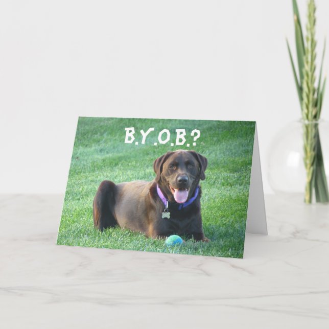 Tarjeta ¡Tarjeta de felicitación del feliz cumpleaños de (Anverso)