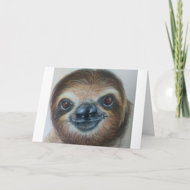 TARJETA ¡TARJETA DE FELICITACIONES FELIZ DE LA PEREZA! (Anverso)