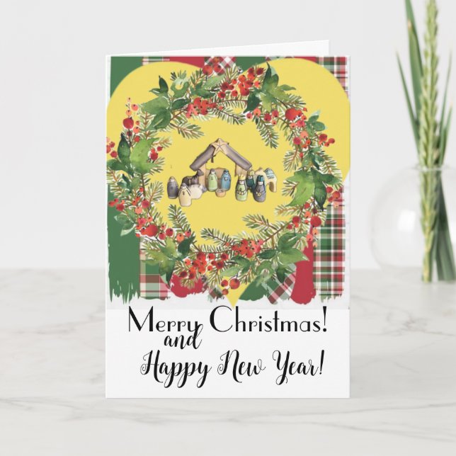 Tarjeta ¡Tarjeta de navidades! (Anverso)