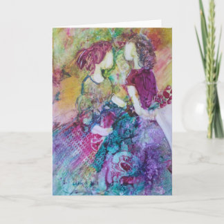 Tarjeta "Tarjeta de saludo de los mejores amigos