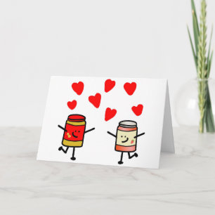 Tarjeta "Tarjeta del amor de PB&J"