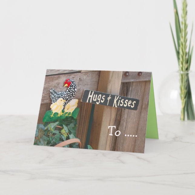 Tarjeta "Tarjeta del día de madre de mi esposa" (Anverso)