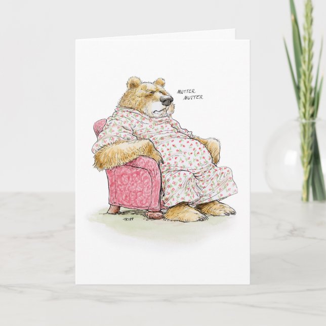 Tarjeta "Tarjeta del día de madre del día Mutter's feliz" (Anverso)