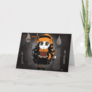 Tarjeta "Tarjeta del susto del cumpleaños"