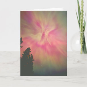 Tarjeta Tarjeta. Diseño "Aurora Borealis 1"